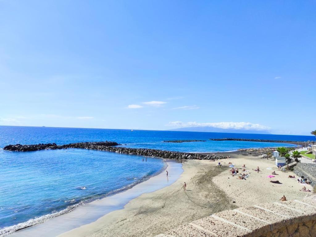 Stylish & Modern 1 Bedroom Suite On Frontline Of Playa Del Duque Costa Adeje  Buitenkant foto